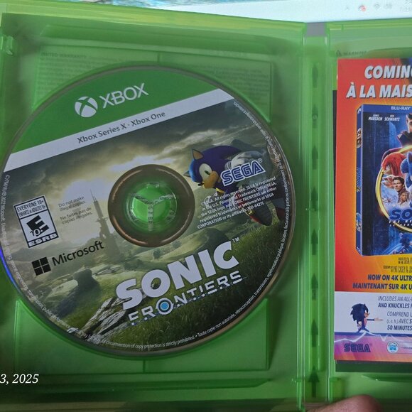 SONIC FRONTIERS - XBOX SERIES X; XBOX ONE - Picture 1 of 5